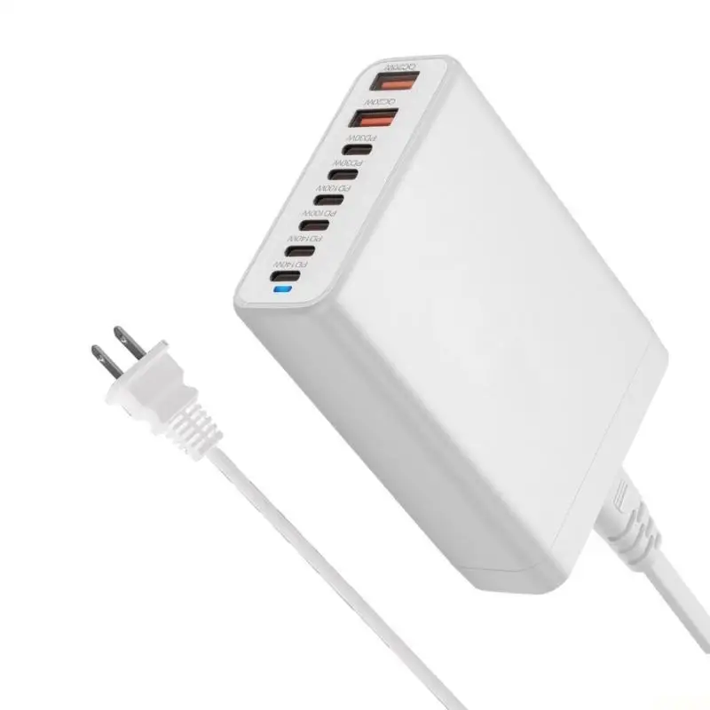 B03F Versatility 580W Charging Hubs USB C With PD3.1 Protocols for Fast &Safe Charging Adapter Highly Power Output