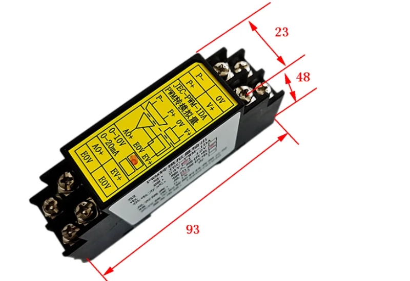 PWM to 0-10V PWM to 0-20mA PWM to 0-5V PWN to 4-10mA Module Analog Module