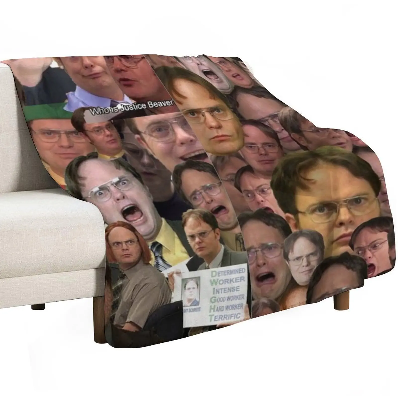 Dwight Schrute - The Office Throw Blanket Baby Blankets For Bed Luxury Thicken Thermal Hairys for winter Blankets
