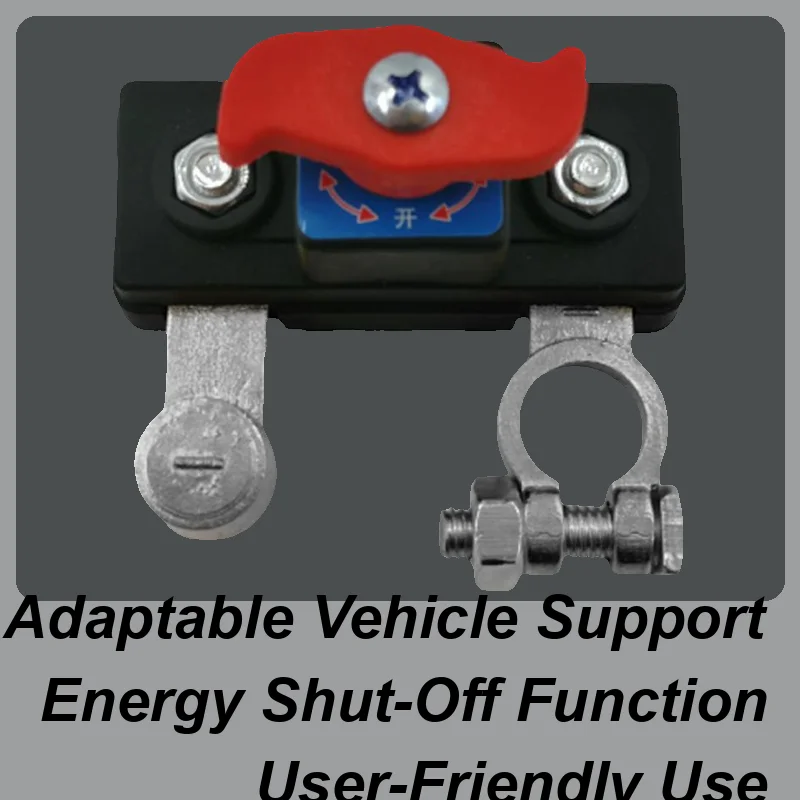 

Battery Disconnect Control Battery Power Off Control 12V 24V Isolator Heavy Duty Safety Equipment Anti Leakage For Truck