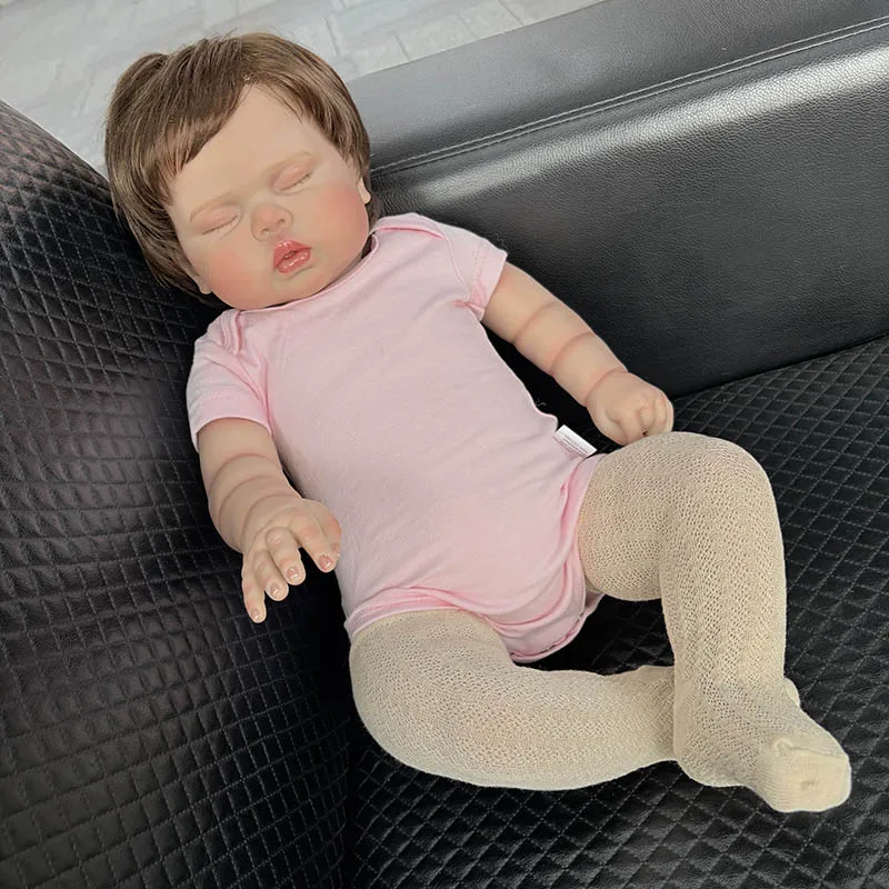 24インチ リボーンドール 幼児 女の子 ピクル 60cm 高品質 手作り人形