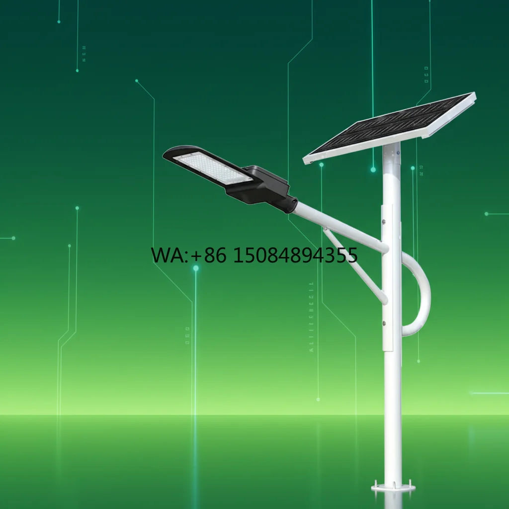 KEHUA 30W 60W 100W 120W 150W Smart Interconnect High Lumens Split Solar Street Light IP65 Waterproof LED Die-casting