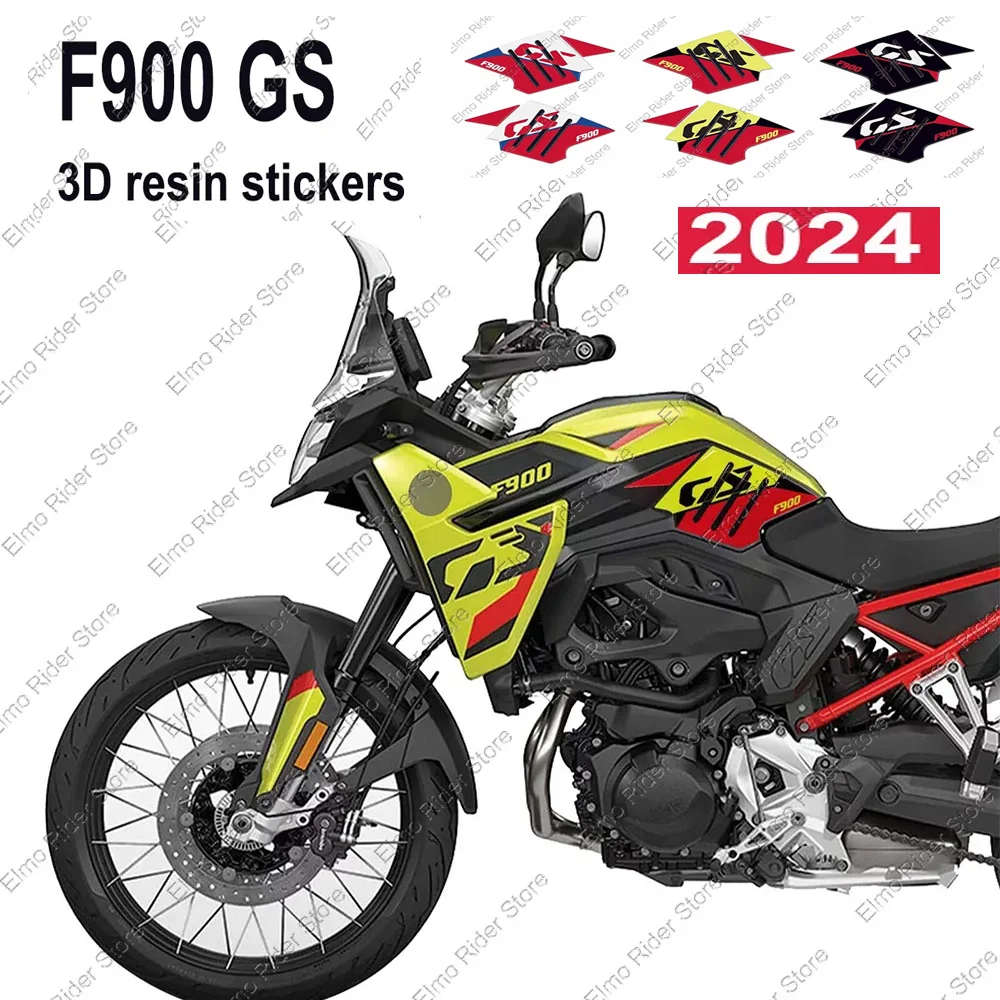 

For BMW F900GS F900 GS F 900 GS 2024 3D Epoxy Resin Sticker Motorcycle Tank Pad Protector Stickers Tank Side Protection Sticker