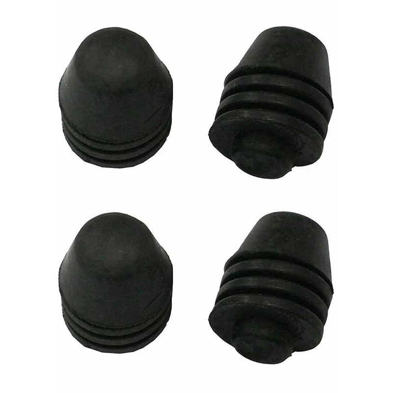 4Pcs Black Rubber Bonnet Hood Bumper Stop Buffer 867827500A For Bora Caddy Jetta Golf Passat Touran For Skoda Fabia