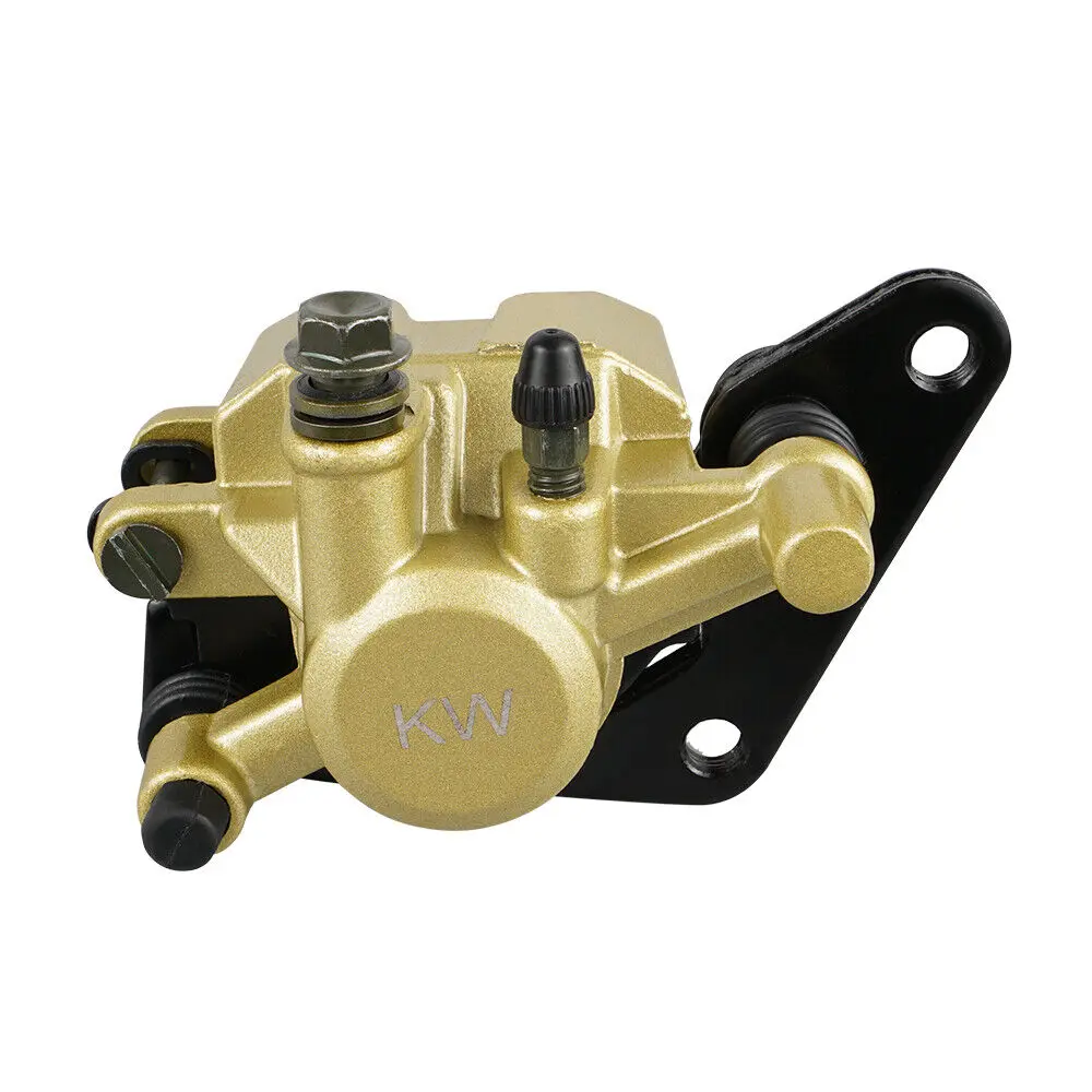 1 Pieza de Caliper de Freno Delantero para Motocicleta con Pastillas, Soporte y Bomba de Freno para Yamaha YBR125 2007-2017, Accesorios para Motocicleta