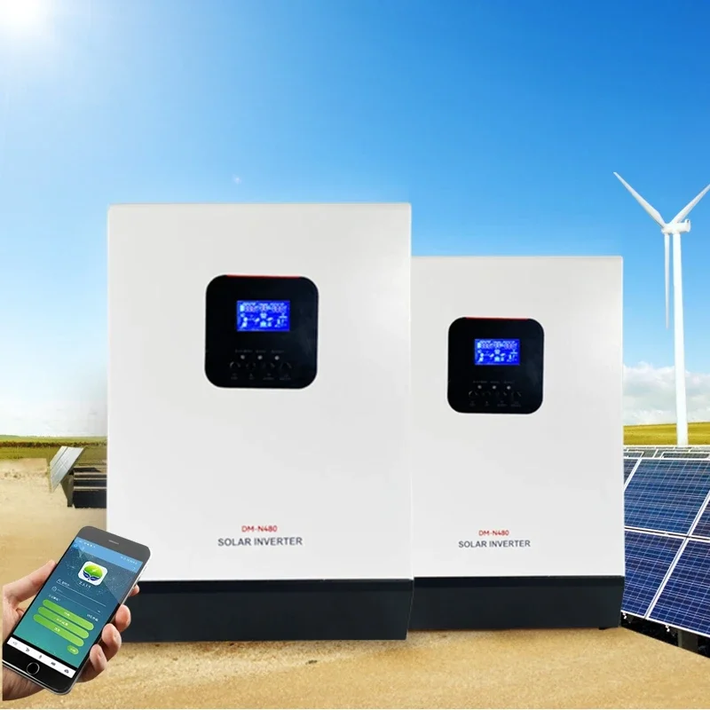 

All In One Pure Sine Wave Split Phase 3KW 5kva Hybrid Solar Inverter Built-in 80A MPPT For Off Grid Solar Energy System Home Use