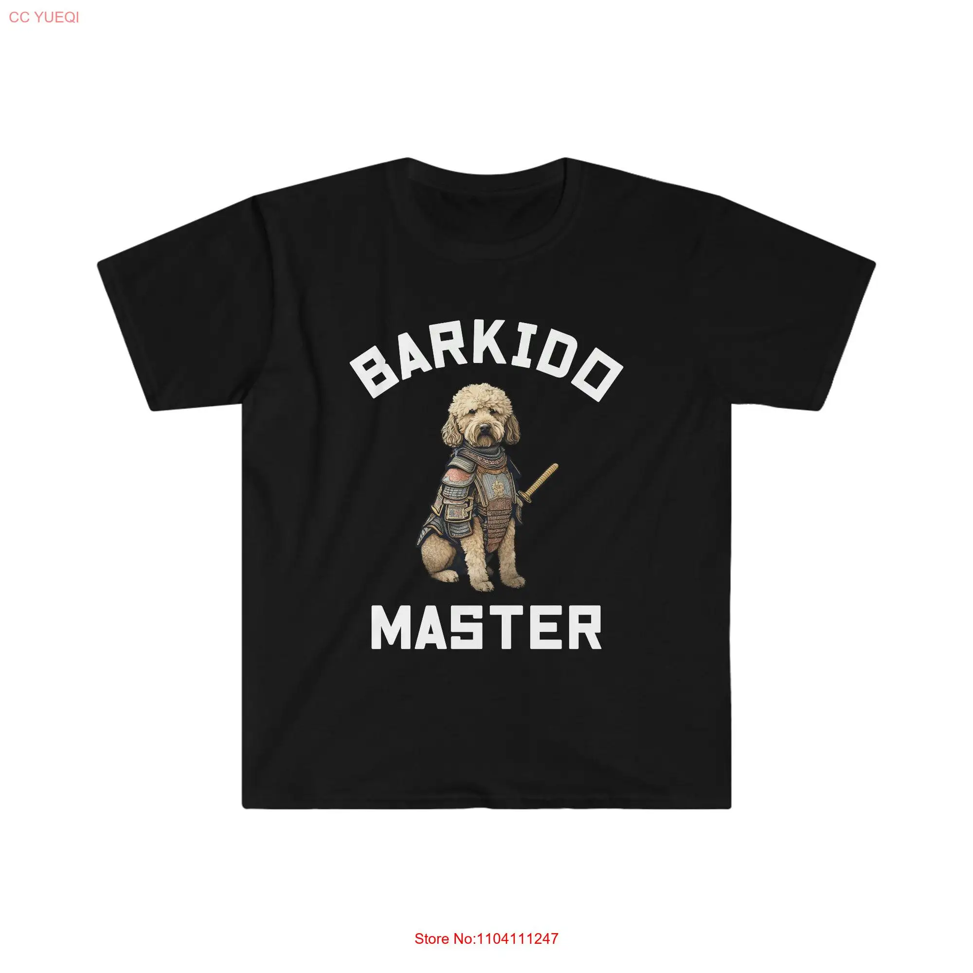 Goldendoodle Barkido Master T Shirt Golden Doodle Dog Funny for Lovers long or short sleeves