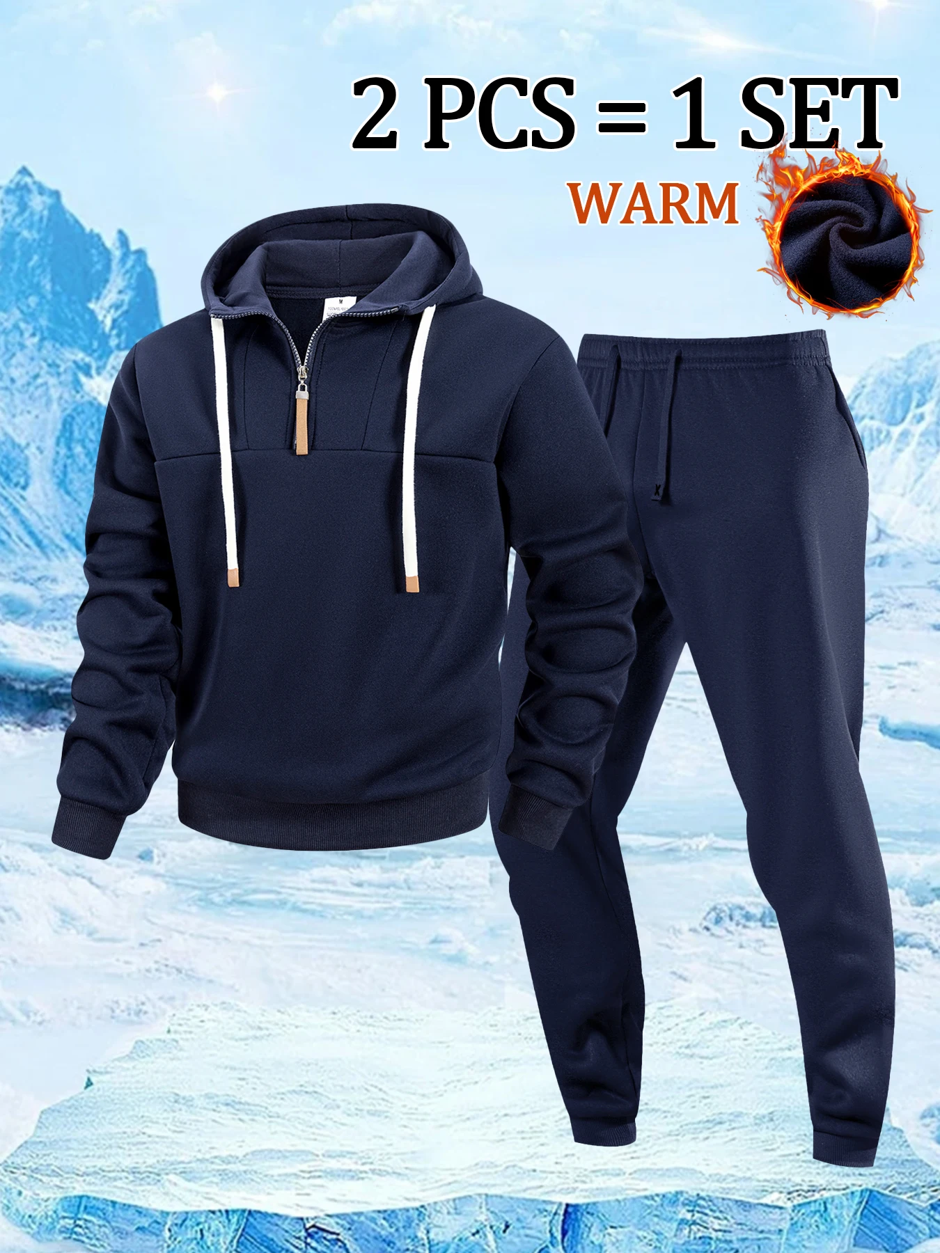 ربيع الخريف الرجال رياضية مقنعين البلوز والسراويل اليومية عارضة قطعتين مجموعة مع جيوب عادية تناسب الرياضة في الهواء الطلق البدلة