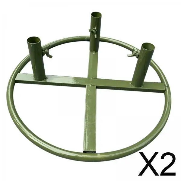

2xFlower Pole Display Stand Base DIY for Florist Flower Arrangement Home Decor F