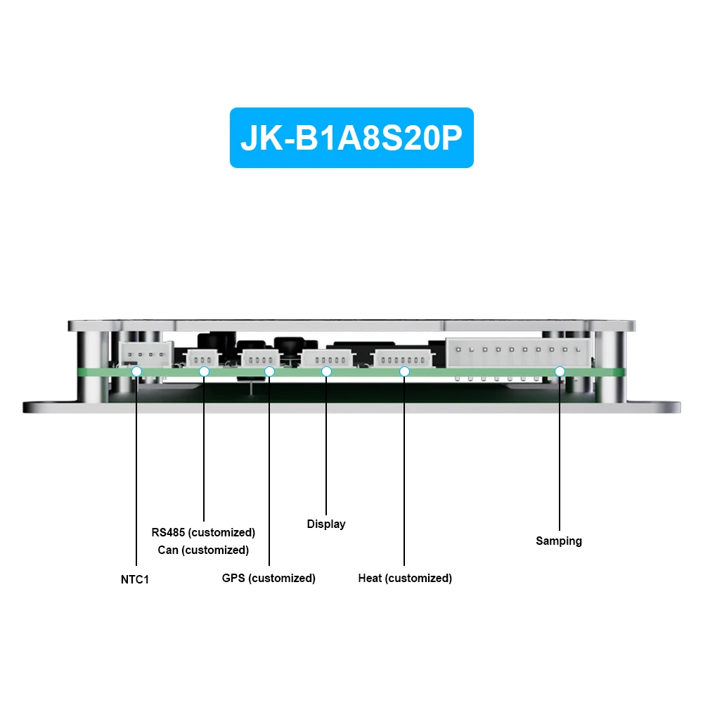 JIKONG 4S 5S 6S 7S 8S 17S 20S 24S 12V 24V 48V Aktives BMS 40A 60A 100A 200A 300A Lifepo4 Li-Ion Lto Batterie Smart BMS JKBMS B1A8S20P B2A8S20P B2A8S30P JIKONG JKBMS B2A20S20P B2A24S30P – Detail 9