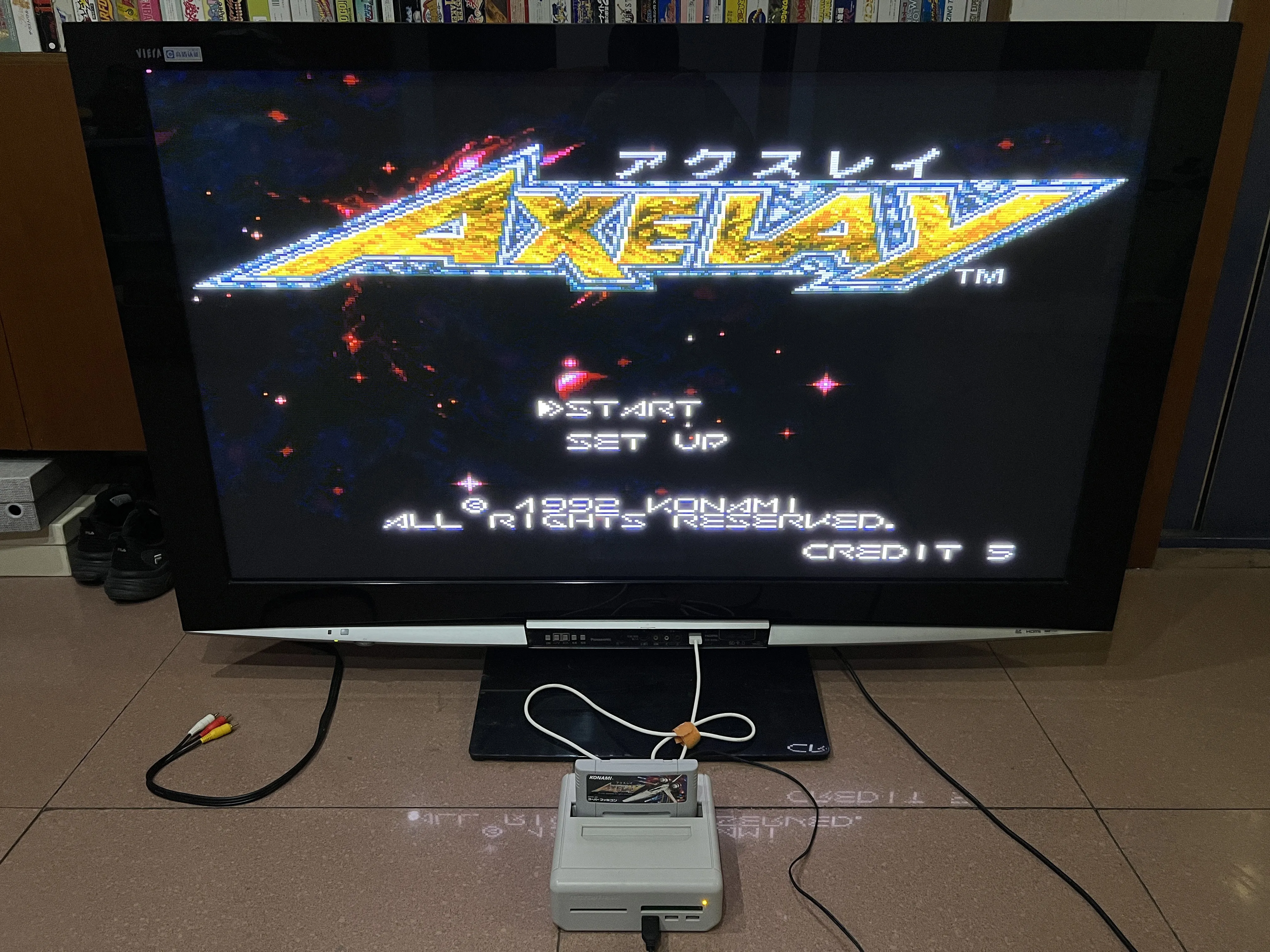 Csonka kártyák : AXELAY ( Japán nyelv NTSC version!! )