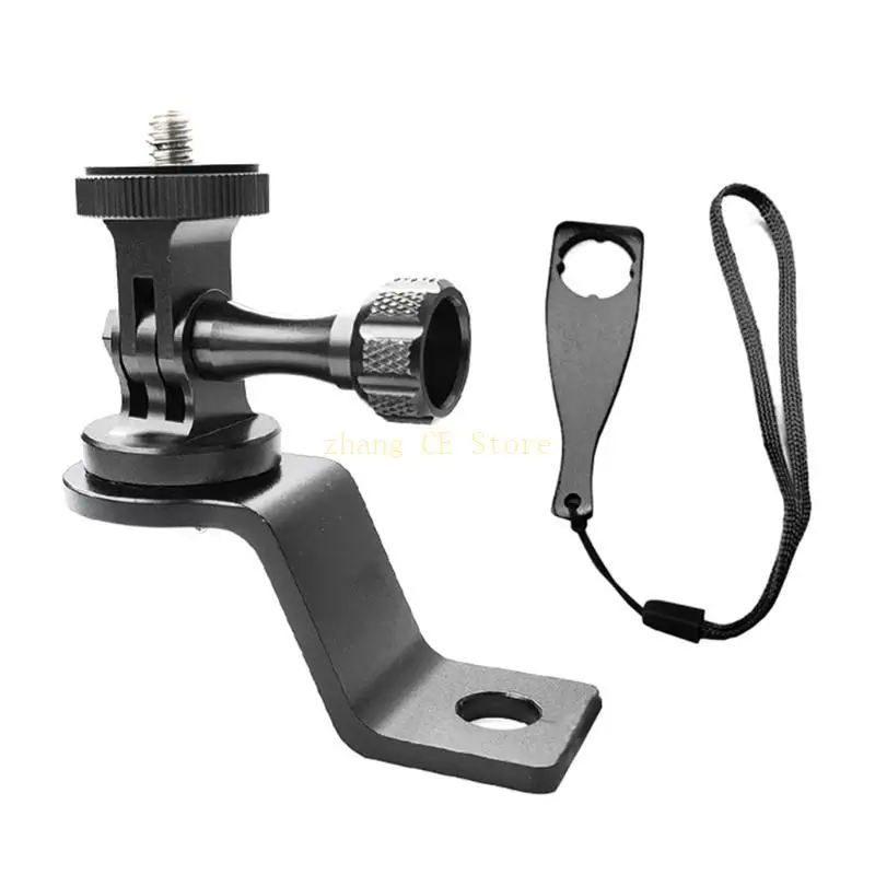 

M5TD Camera Screw Outdoor Motorcycle Handle Holder Mounting Rearview Mirror Aluminum Alloy Bracket For DJI-Osmo Action SJ4000