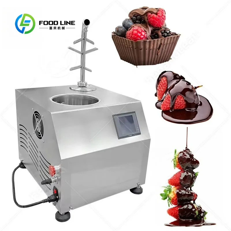 Portable Warm Hot Chocolate Fountain Custom Machine, Commercial Chocolate Melt Dispenser with Tap Spout