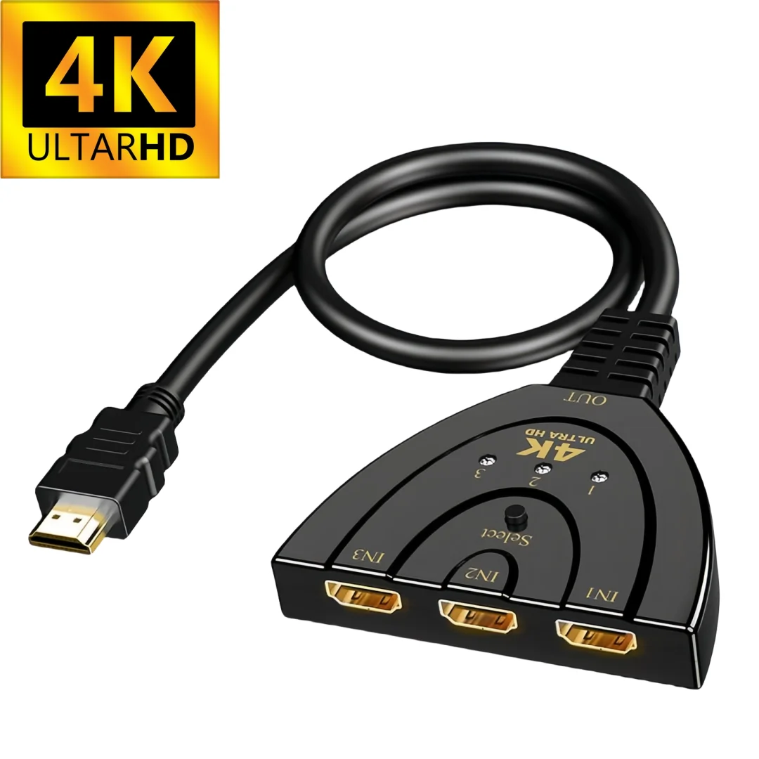 Switch Automático HDMI 4K: A Melhor Solução para Multiplicar Suas Fontes de Vídeo com Qualidade Premium