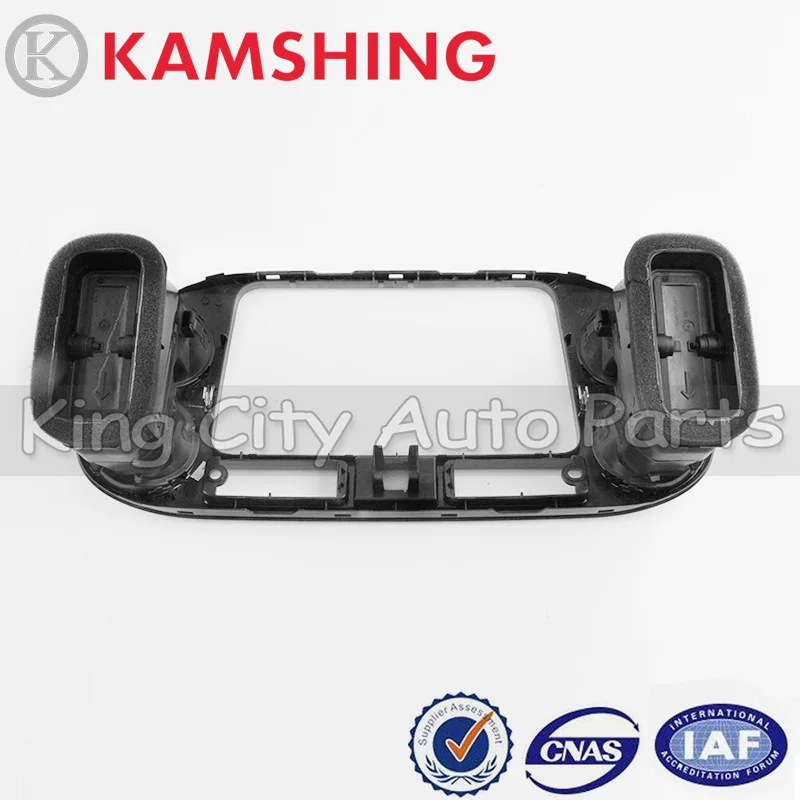 CAPQX For VW Tiguan 2010-2016 Car Instrument Panel Air Conditioner Vent Grille Vehicle Interior Air Outlet Vent Frame Grille
