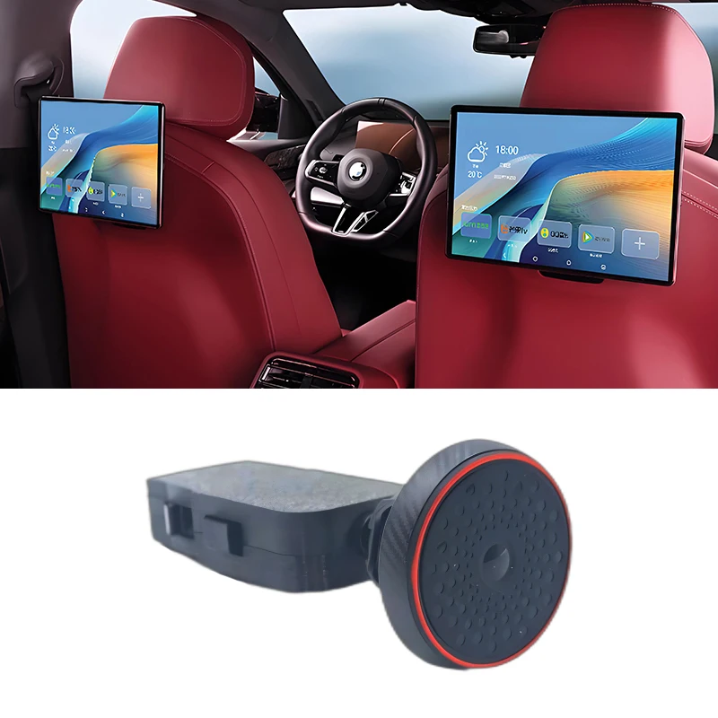 Für BMW 5er Serie I5 2024 2025 Auto-Rücksitz-Schnittstellenpad-Halter Magnetischer Ständer Zubehör Verkleidung