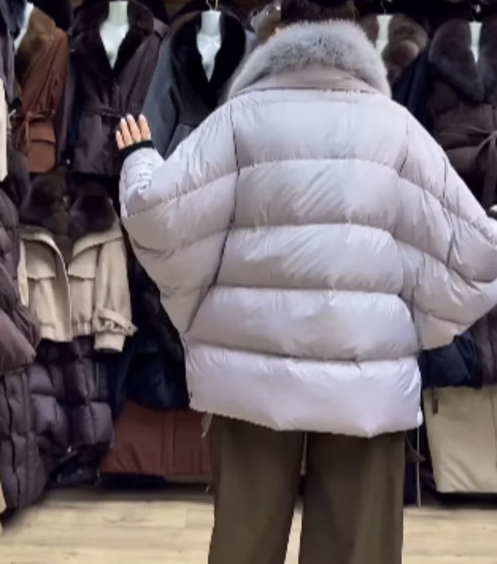 Belted Puffer Coat Faux Fur Collar Quilted Winter Jacket Waist Tie Warm Loose Outerwear New Casual Daily Street Wear 2026 Women