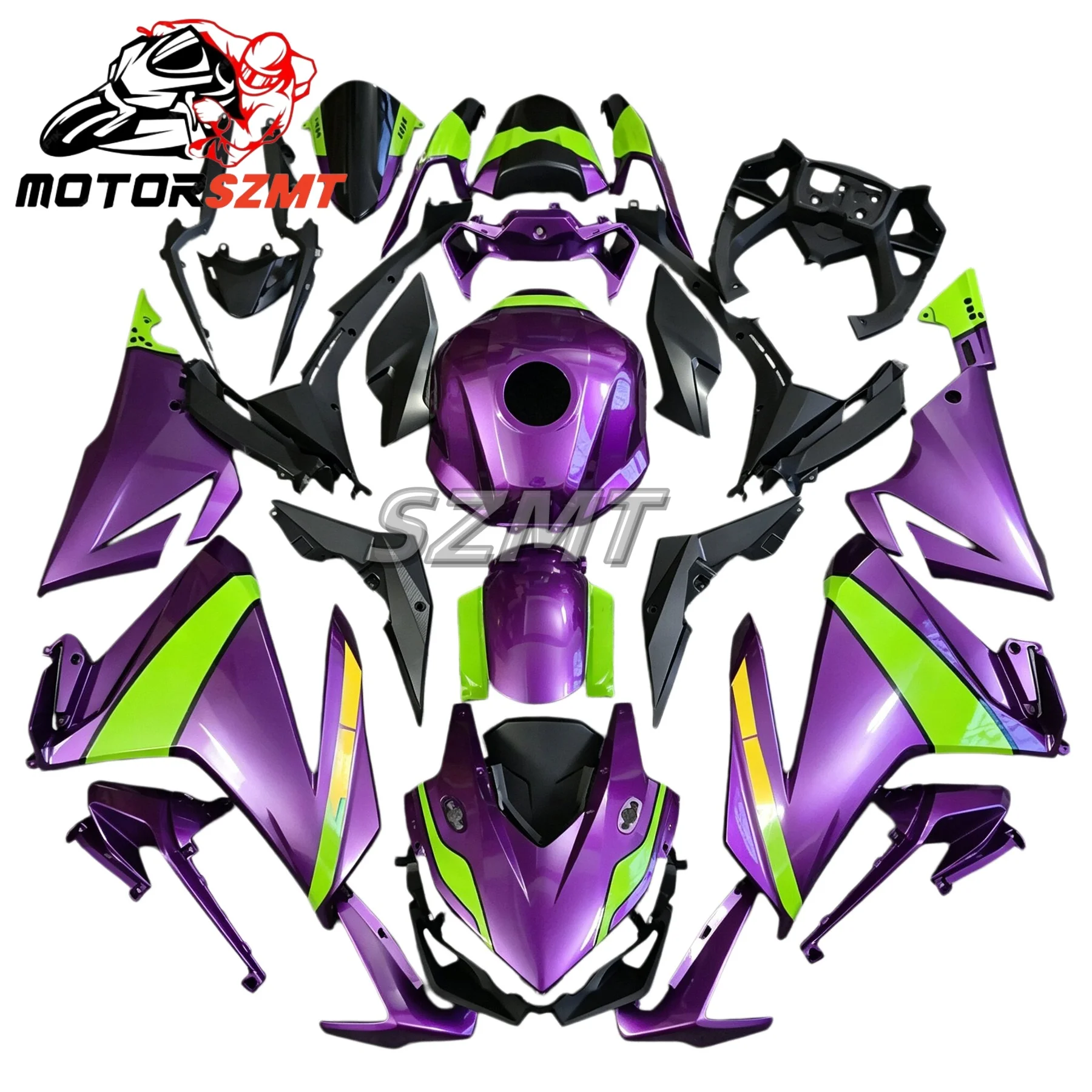 For Honda CBR500R CBR400R 2019 2020 2021 2022 2023 Full Fairing Kit Cowl Bodywork ABS Injection Red Black White Lines
