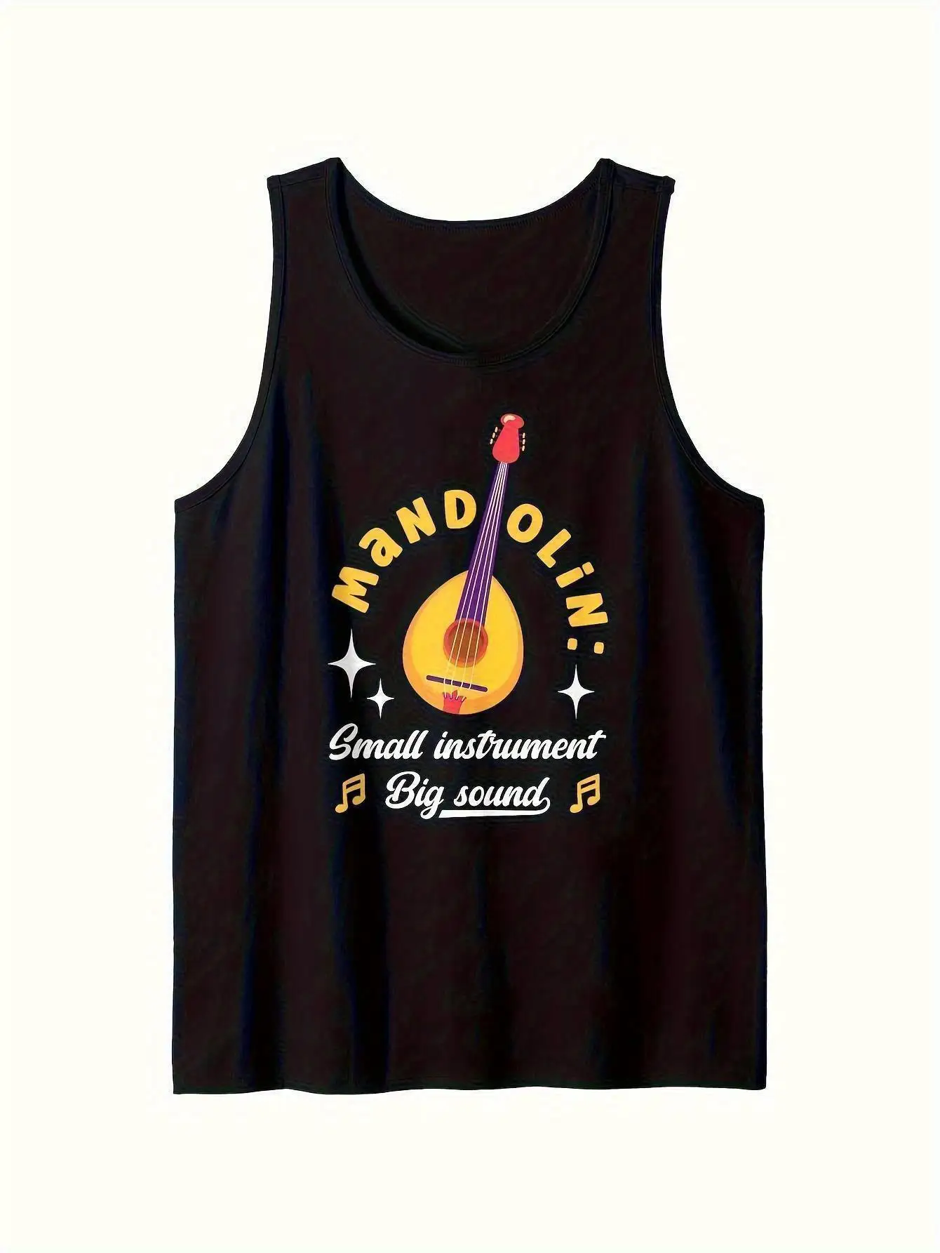 

Men's sleeveless vest - Bold Italian-style shirt, loose-fitting breathable muscle shirt, suitable for fitness training