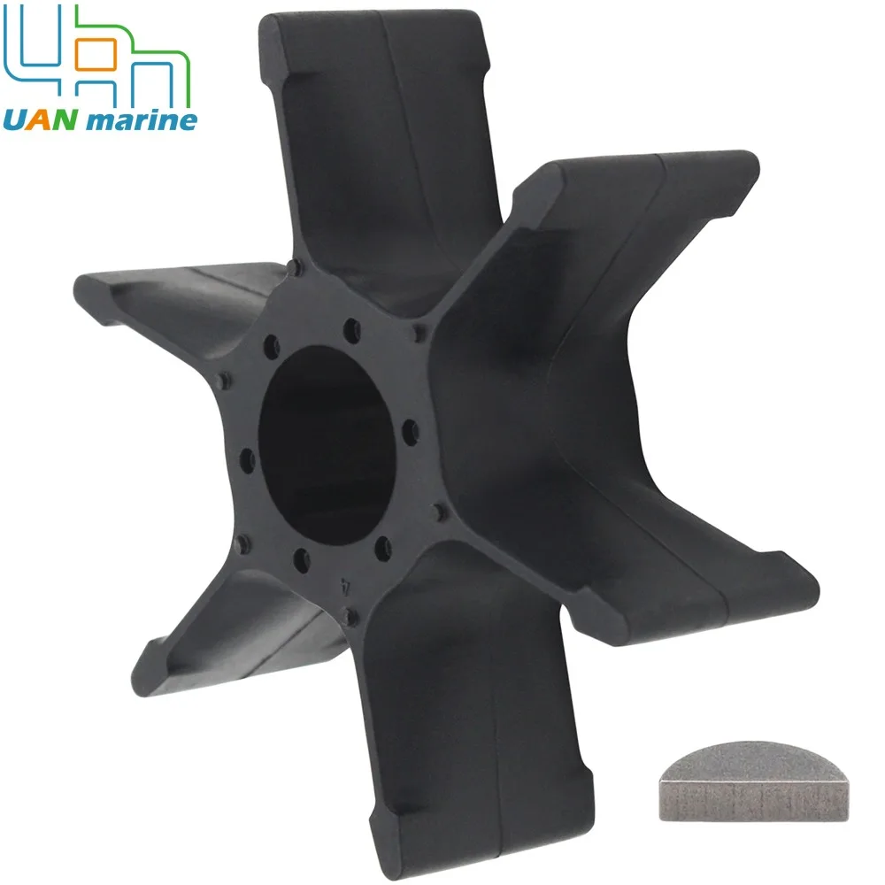 Yamaha 2Cyl 2 Stroke 40 HP C40 1991-1997 C40ELRP CV40 1990 CV40ELD Aftermarket Outboard Water Pump Impeller with Key 90280-04M00