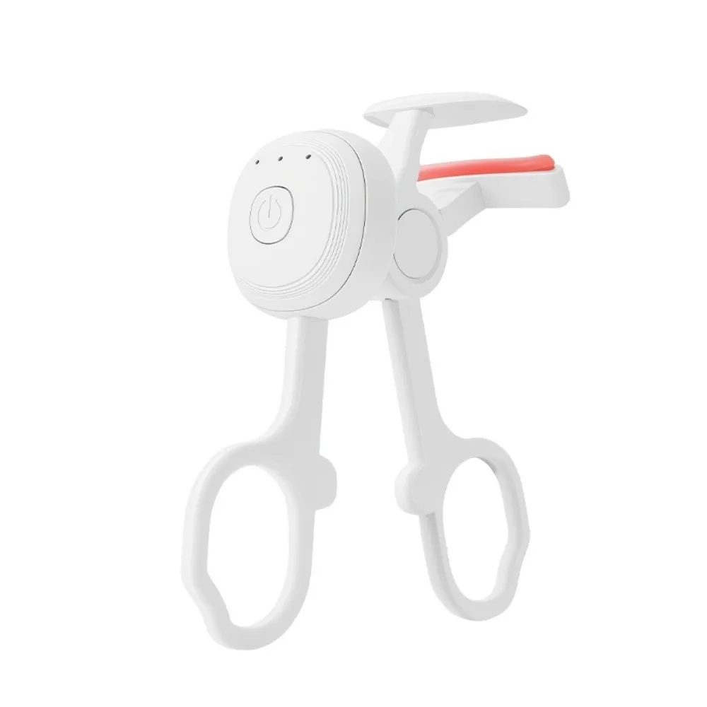 Long Lasting Electric Eyelash Curler Quick Heating Soft Silicone Heated Lash Curler Portable Lightweight USB Rechargeable