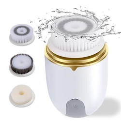 Electric Face Cleanser Brush Massager Deep Pore Facial Cleansing Vibration Skin Care Beauty Tool Waterproof