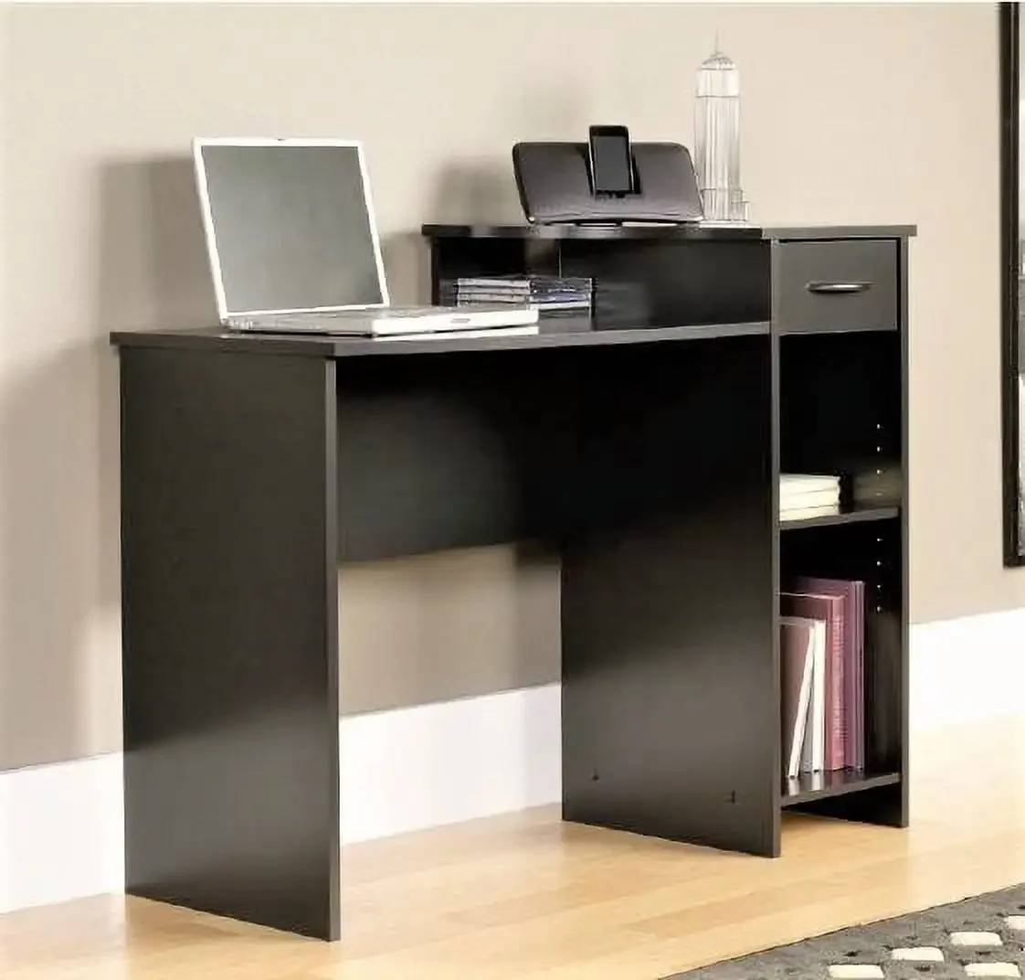 Student Desk with Easy-Glide Drawer, Blackwood Finish