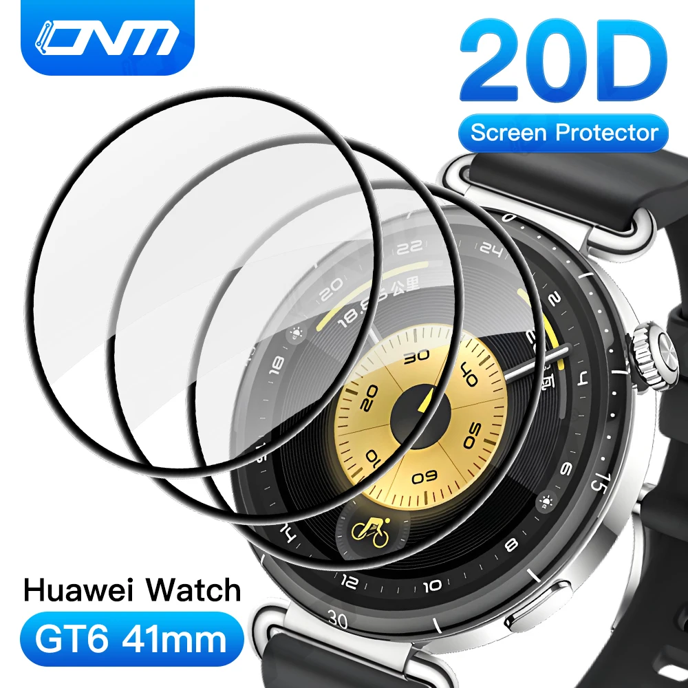 

Screen Protector for Huawei Watch GT6 41mm, Composite TPU Film, 9H Hard-Coated, Scratch-Proof, Bubble-Free, Ultra-Clear