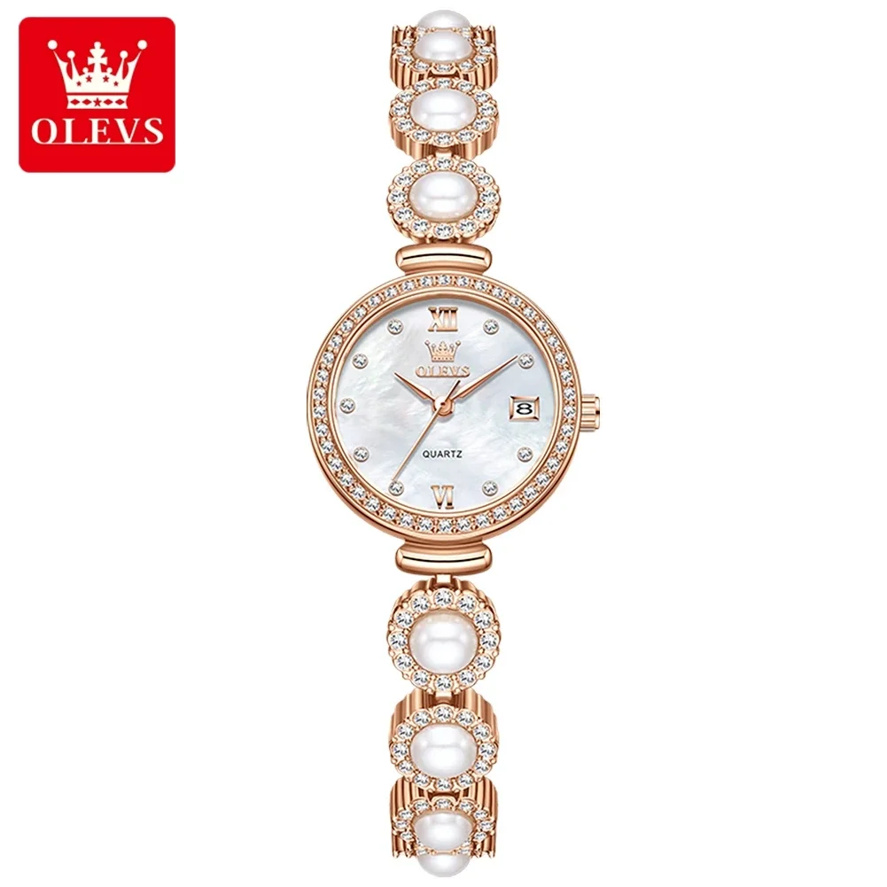 Rose gold white