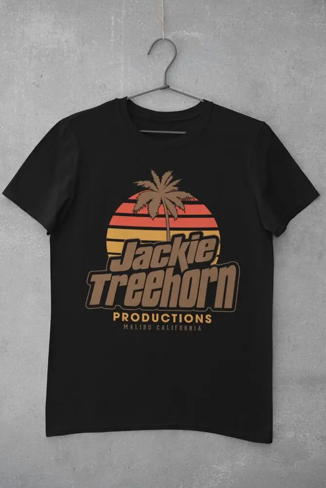 Retro Movie T Shirt Jackie Treehorn Productions Lebowski Big The Cult Classic Luxury vintage oversized