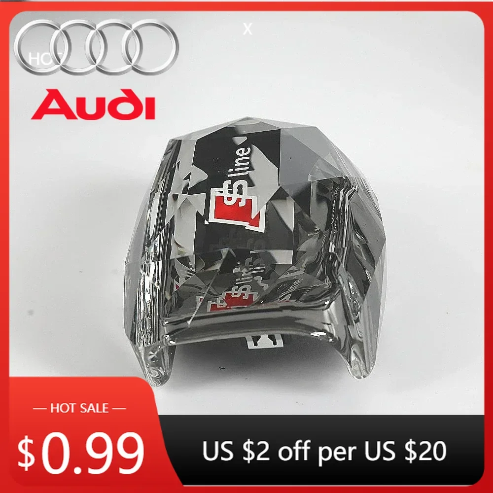 

Накладка на ручку КПП (хрусталь) для Audi (правый руль, RHD) – для моделей S4, S5, Q7, A4, Q5, RS4, RS5, A5