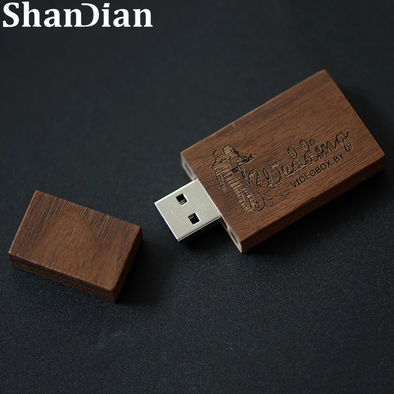 شحن شعار USB فلاش حملة 128GB الجوز القلم محركات 64GB شحن مفتاح سلسلة ذاكرة 32GB القيقب U القرص 16GB الإبداعية هدية 8GB 4GB