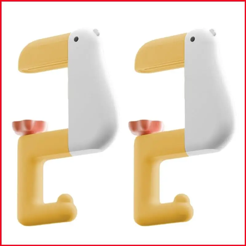 

K92A Thinking Duck Portable Hook Wall Hanger Bracket Handbag Holder Office Supplies
