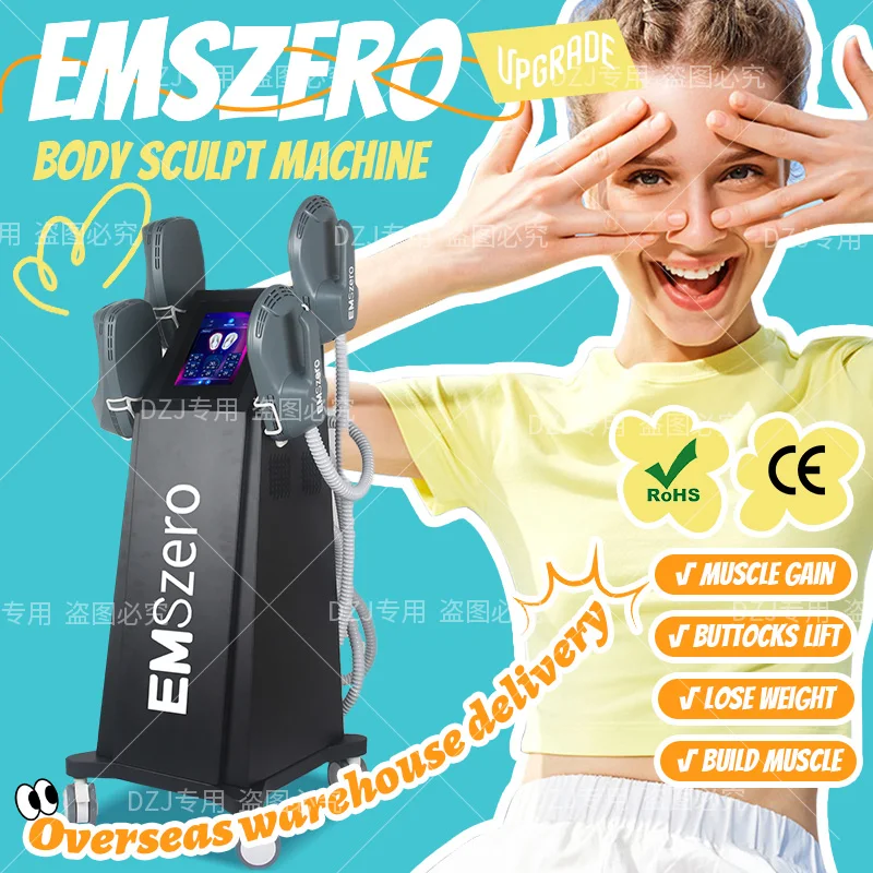 

2024 NEW EMSzero Neo 15 Tesla 6500W Hi-Emt EMS Portable Muscle Slimming And Weight Loss Engraving Body Sculpting Machine Salon