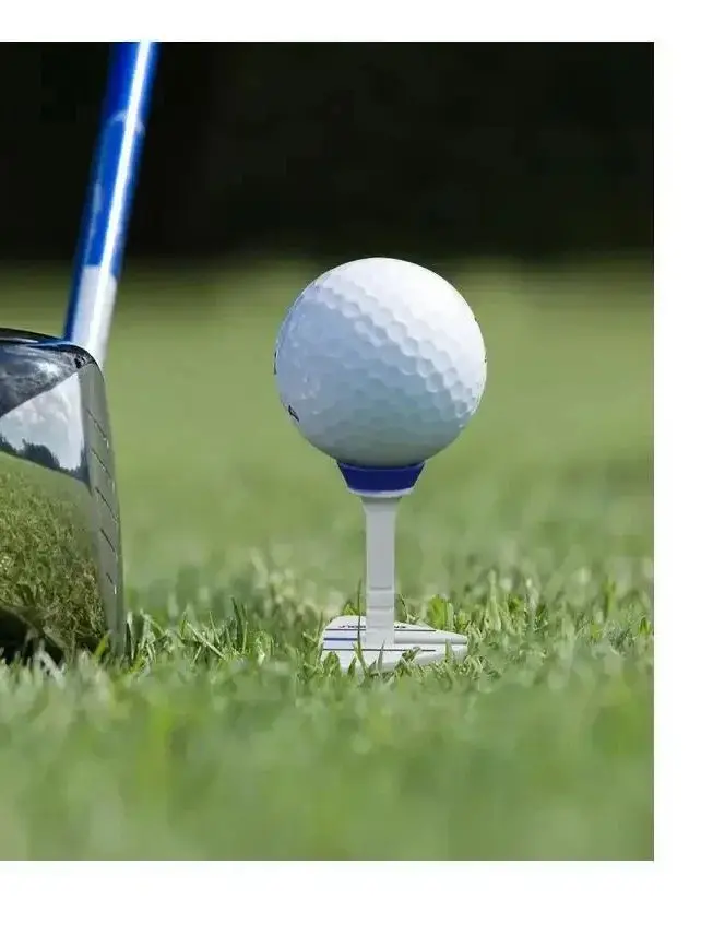 4 Pcs 33-55mm Adjustable-height Golf Tee Training Accessories