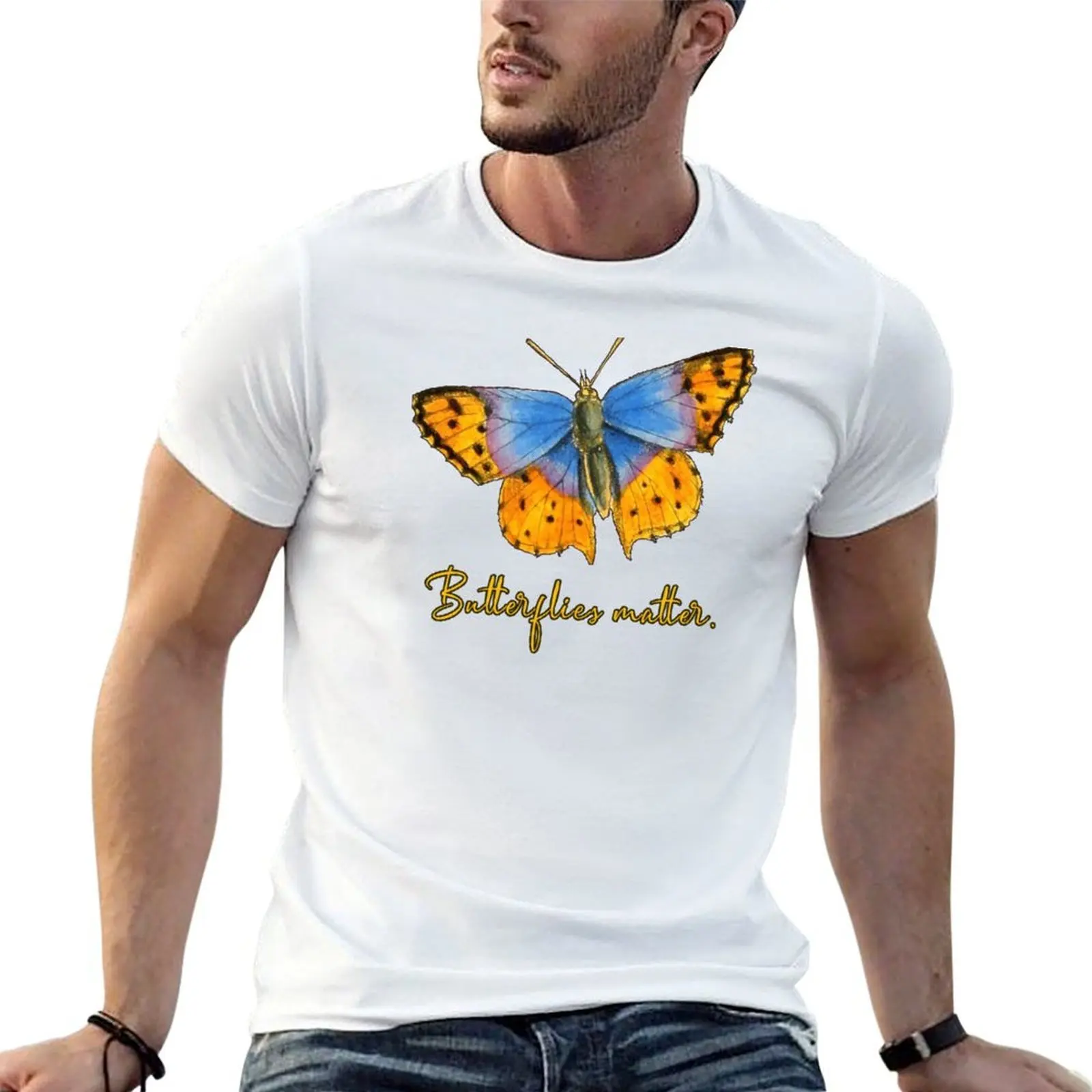 

Butterflies Matter Beautiful Butterfly T-Shirt t shirt man designer t shirt personalised T-Shirt
