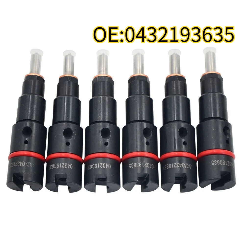 

For 6pcs 0432193635 Fuel Injectors Fits For 98-02 Dodge RAM 2500 3500 5.9L Diesel