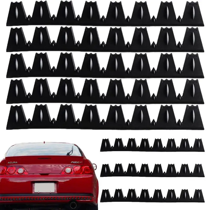 Car Front Bumper Scrape Guard Anti-Collision Scratch Strip Front Bumper Bottom Anti-Scratch Strip Full Protection And Enhanced