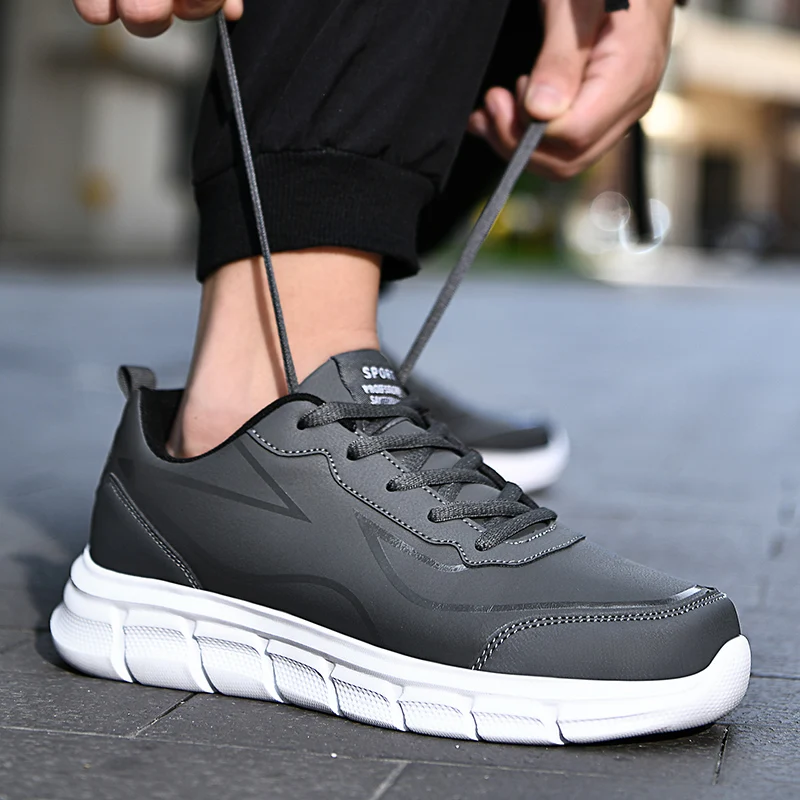 Classic Casual Shoes for Men Waterproof  Anti Slip Man Sneakers Comfortable Flats Shoes High Quality Outdoor Walking Male Shoes