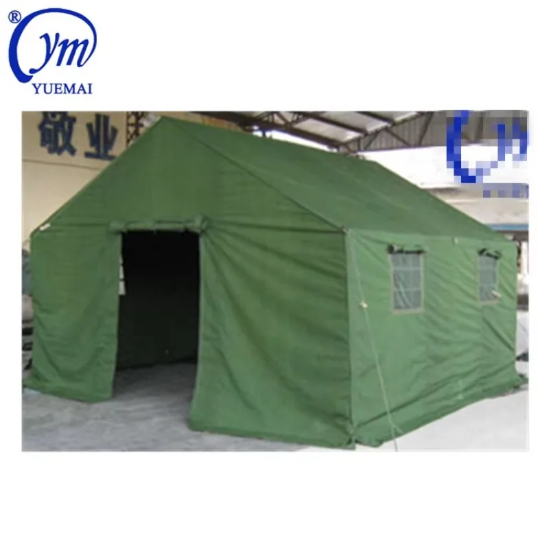 

High Quality Heavy Waterproof Canvas Camouflage Outdoor Camping Waterproof Desert Tent For Sale