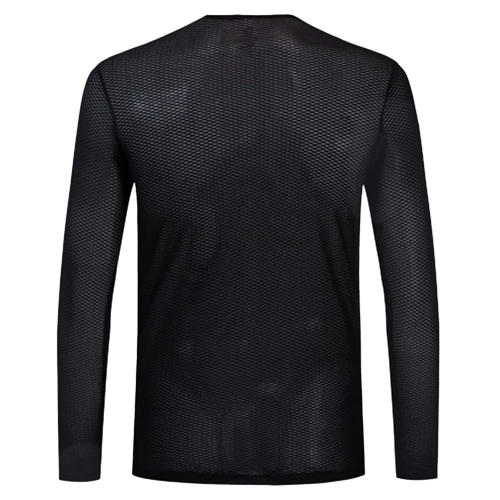 YKYWBIKE Fahrradtrikot Langarm Unisex Unterwäsche Rennradbekleidung Mesh-Basisschicht MTB Rennrad Sportbekleidung – Detail 15