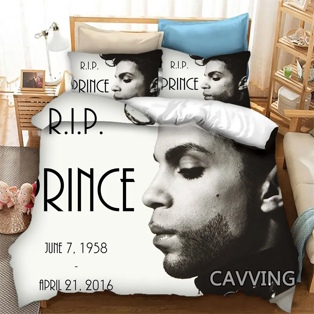 Prince Rogers Nelson  3D Bedding Set Duvet Covers & Pillow Cases Comforter Quilt Cover Home Textile (US/EU/AU Sizes)    K03