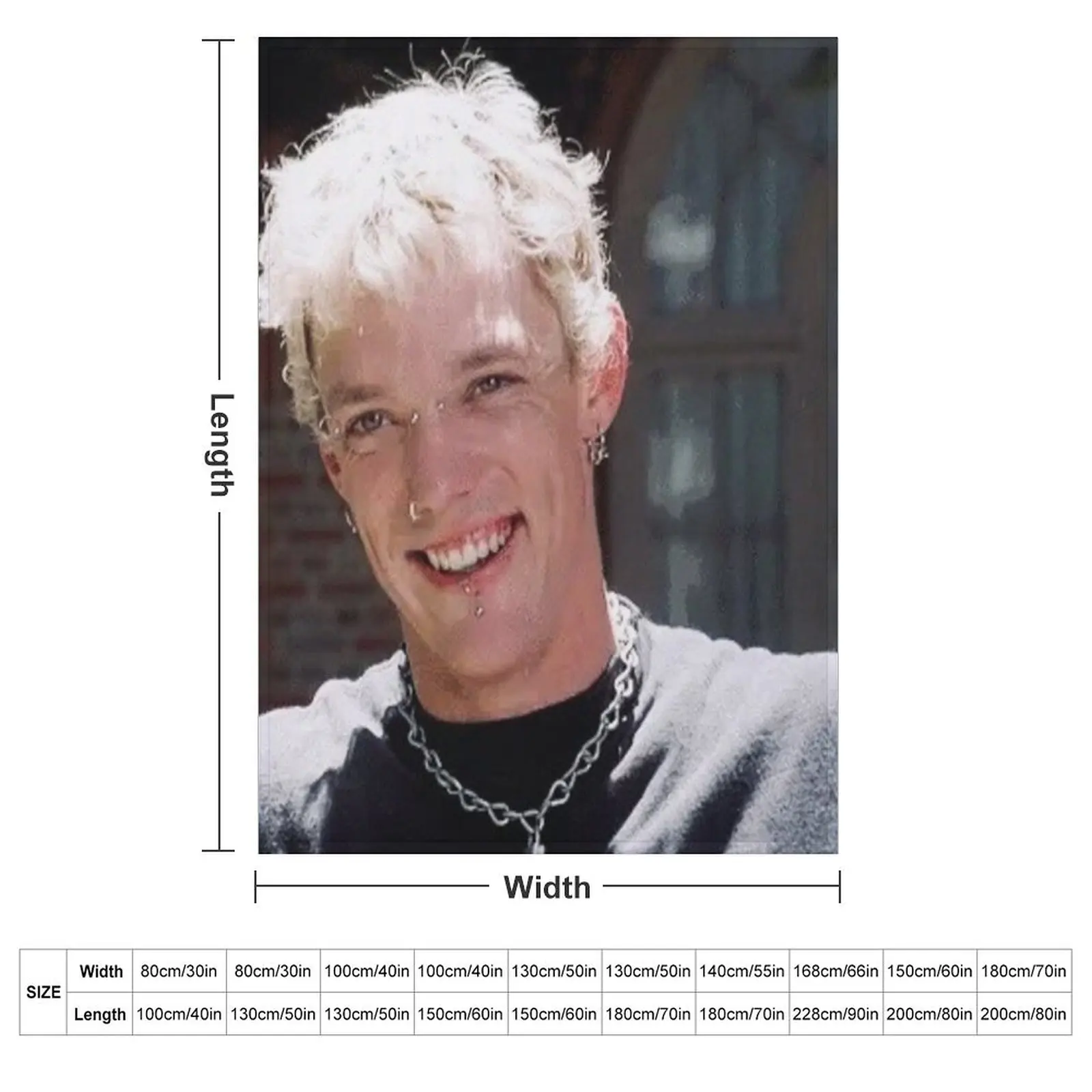 Matthew Lillard Throw Blanket heavy to sleep Beautifuls Large blankets and throws Furry christmas decoration Blankets
