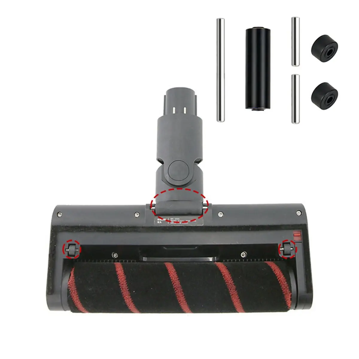 update. 2X Replacement Cleaner Head Rollers Soleplate Wheels for Dreame V8 V9 V10 V11 V12 Vacuum Cleaner Accessories view 5