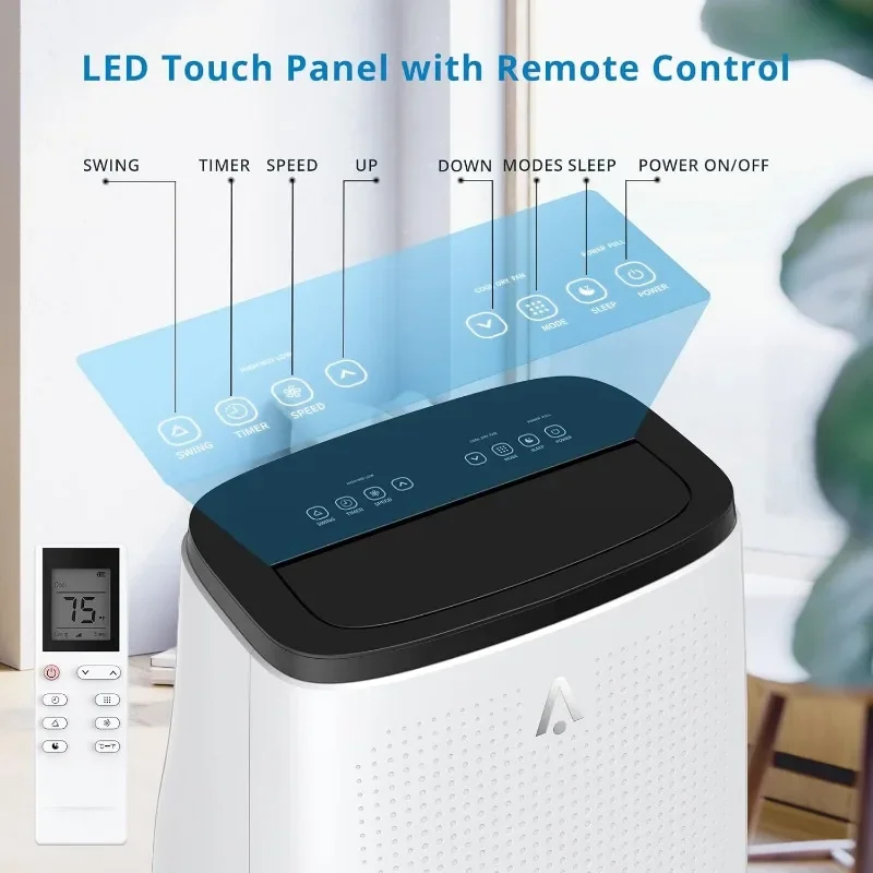 Pendingin udara portabel, peralatan pendingin rumah tangga untuk penggunaan rumah tangga