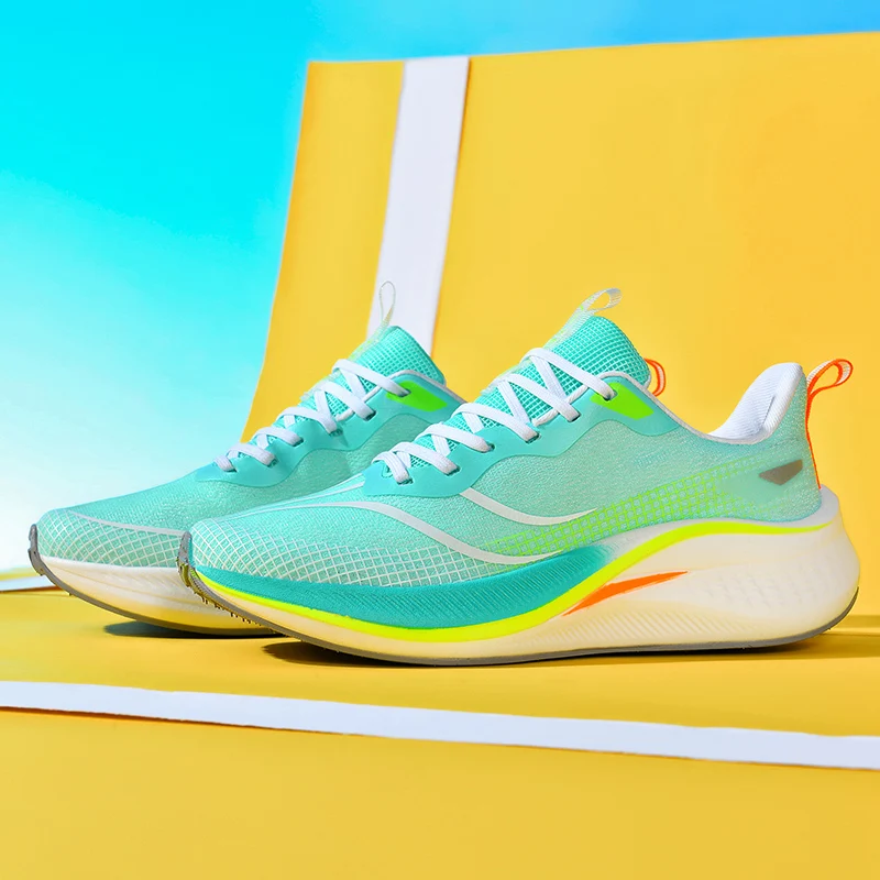 

Новая осенняя высококачественная мужская и женская спортивная обувь, профессиональные удобные кроссовки для марафона, дышащая повседневная обувь для поездок на работу