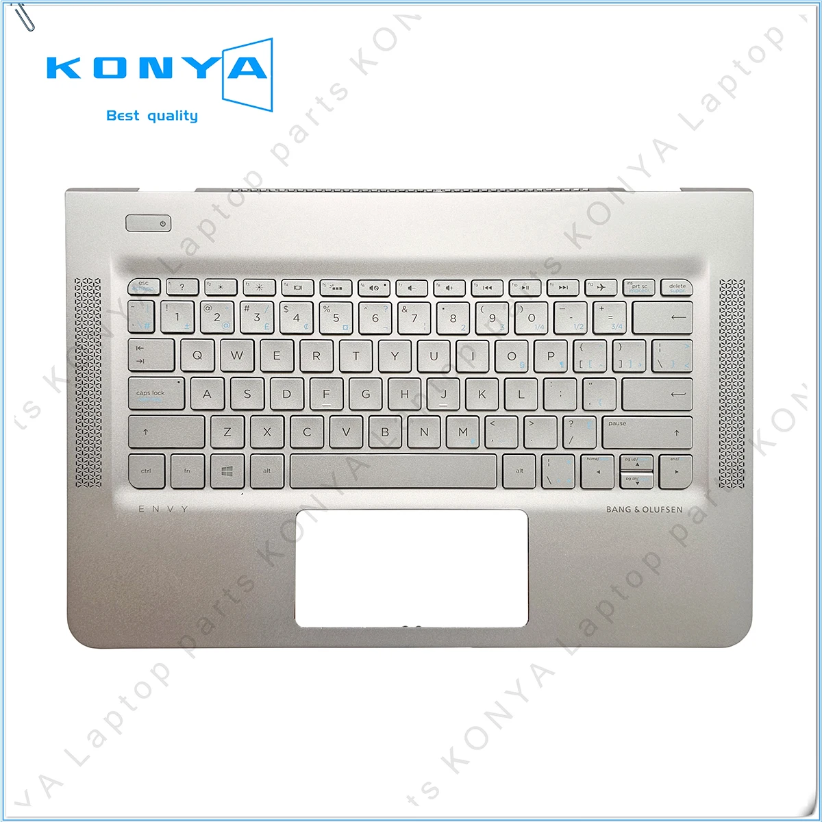

New Original For HP ENVY 13-AB TPN-I127 Series Laptop Palmrest Upper Case Cover With Backlit Keyboard Kit 909620-DB1