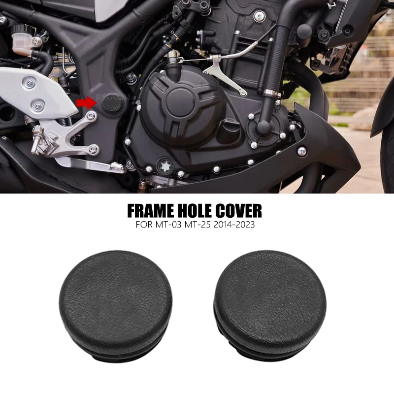 Motorcycle Accessories Frame Hole Cover Plug Decorative Frame Cap For YAMAHA YZF R25 R3 MT25 MT03 YZFR25 MT-03 2014-2023 2022