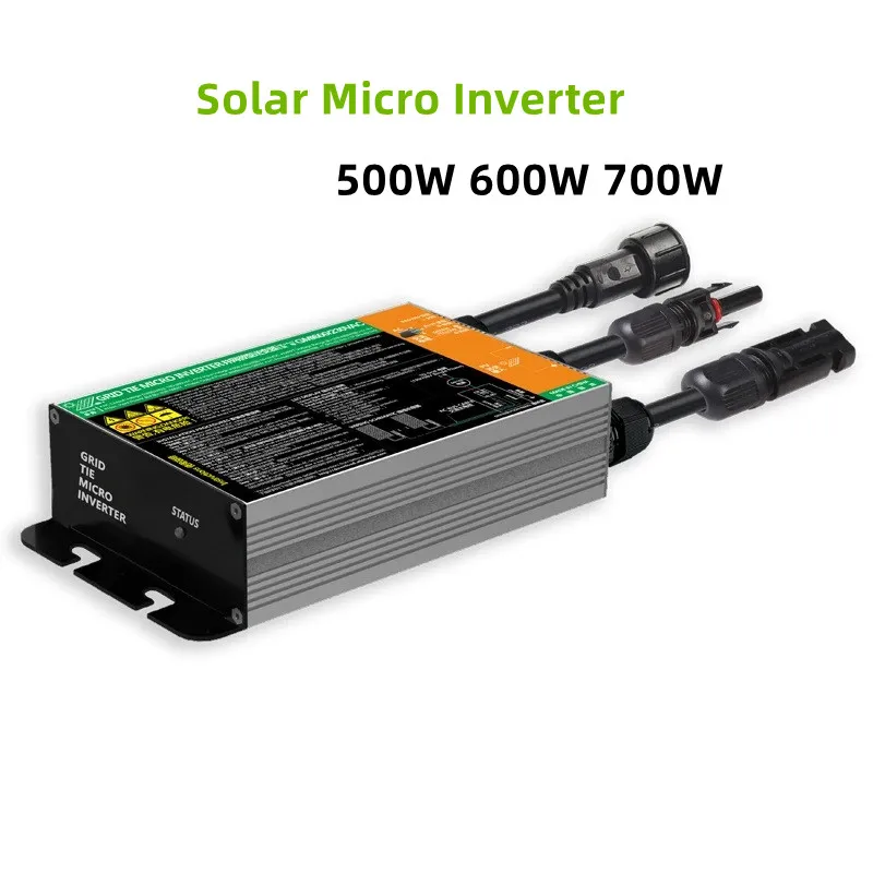 micro grade tie micro inversor solar painel pv solar mppt dc 10850v para saida ac 110 230v 500w 600w 700w 01