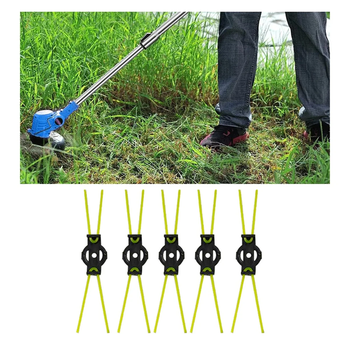 Tools 10PCS Mower Cutting Rope Mower Heads Weeding Brush Removing Moss Rust Free Wear-Resistant Mower General